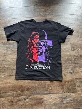 wwe wwf Brothers of Destruction Kane tee